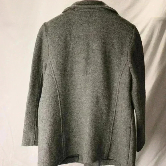 LL Bean Bellandi fabric made in Italy jacket women size L (PET)  100% wool - Picture 15 of 16